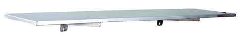 GETRA WSF-180 — Stainless Steel Foldable Wall Shelves