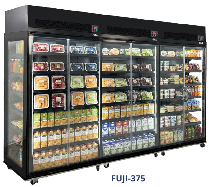 GEA FUJI-375 — Upright Display Chiller Showcase
