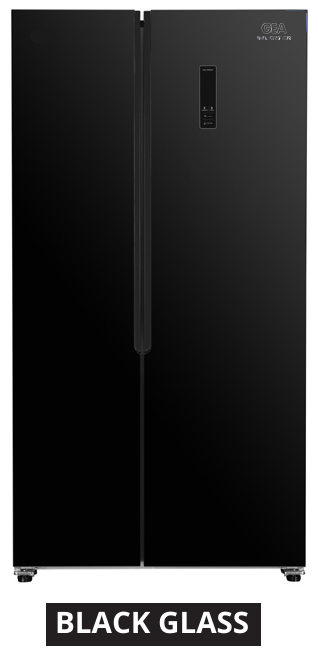 GEA G2D-563.R Black Glass — Home Refrigerator