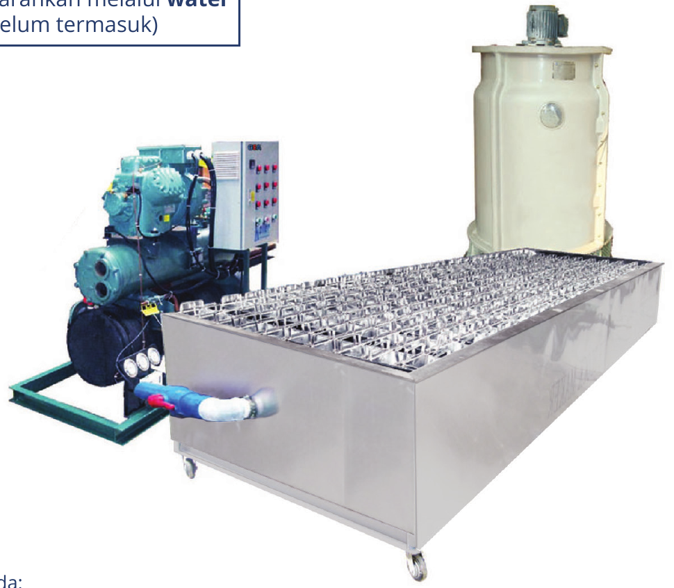 GEA MB-100 — Commercial Ice Block Machine