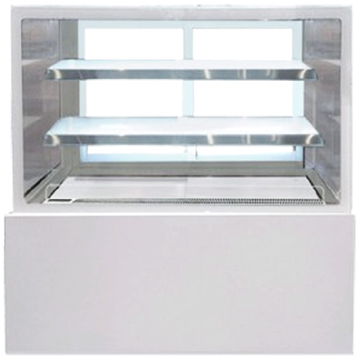 GEA MR740V — Rectangular Cake Showcase (White)