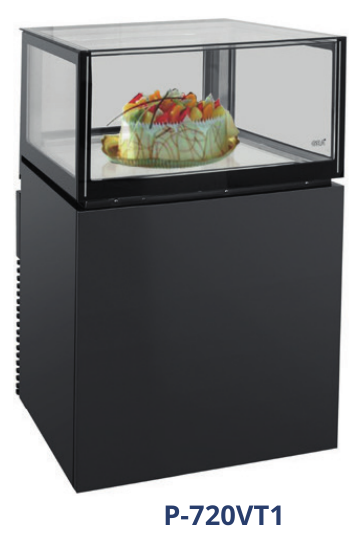 GEA P-720VT1 — Rectangular Cake Showcase with Drawer