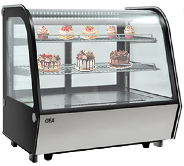 GEA RTW-120L-4CH — Counter Top Cake Showcase