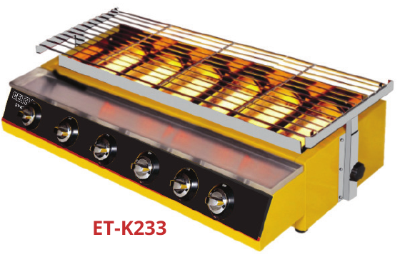 GETRA ET-K233 — 6 Burner BBQ