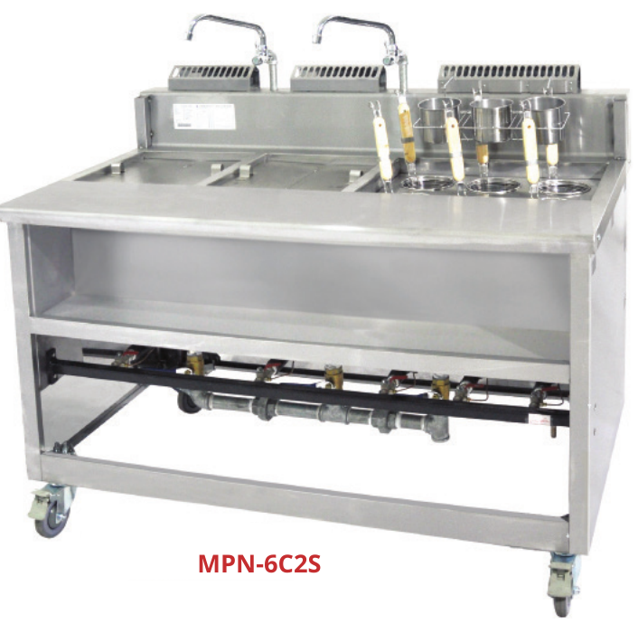 GETRA MPN-6C2S — Gas Noodle Cooker