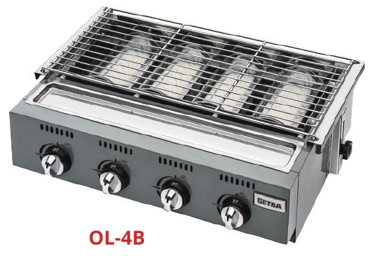 GETRA OL-4B — Roaster 4 Burner