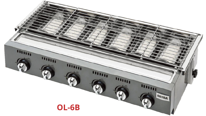GETRA OL-6B — Roaster 6 Burner