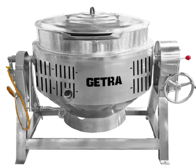 GETRA RC-1E — Gas Tilting Kettle