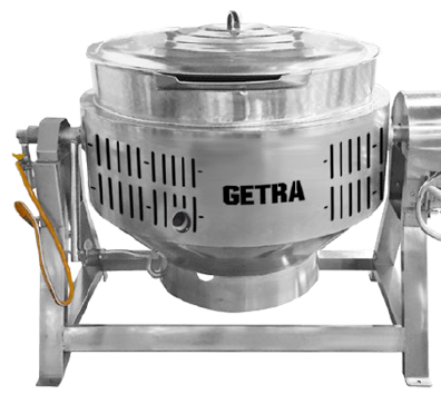GETRA RC-2E — Gas Tilting Kettle
